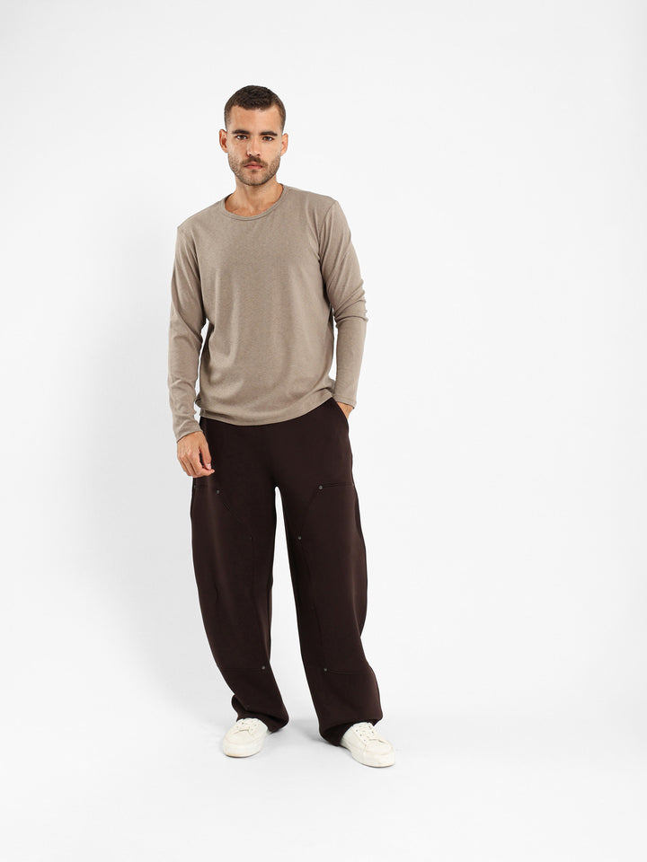Striped Long Sleeve Relaxed T-shirt