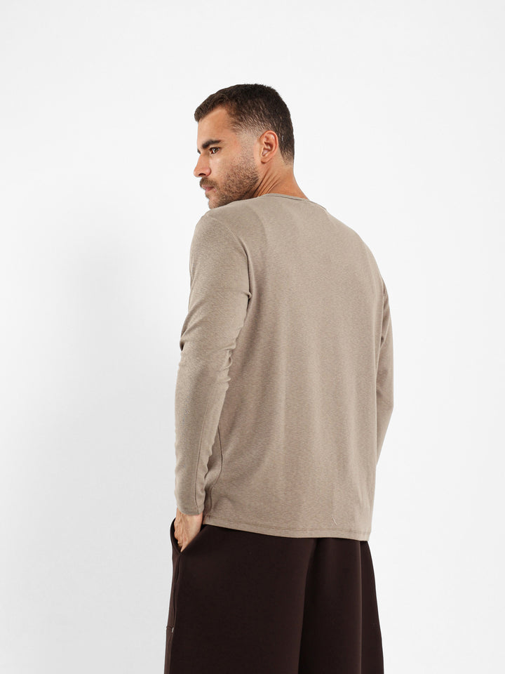 Striped Long Sleeve Relaxed T-shirt