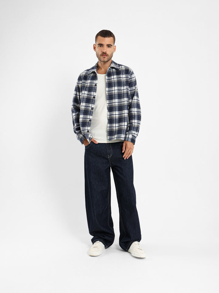 Loose Raw Denim Jeans