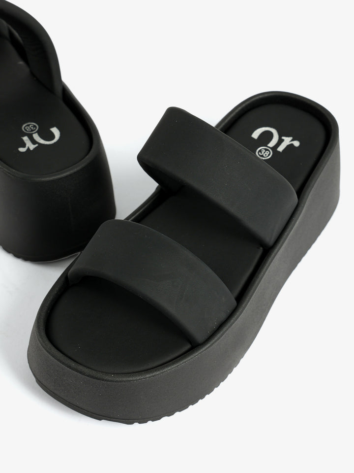 Double-Strap Platform Slide