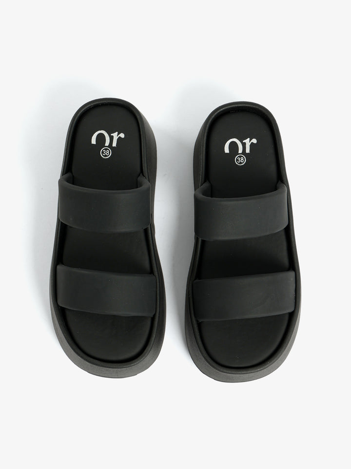Double-Strap Platform Slide