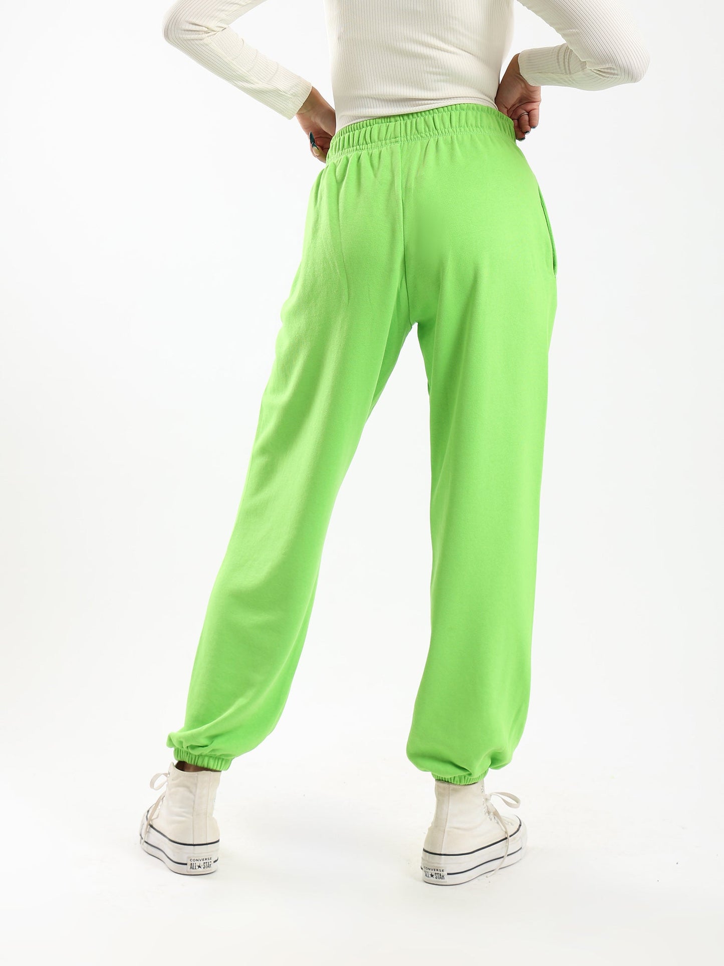 Sweatpants - Solid - With Hem