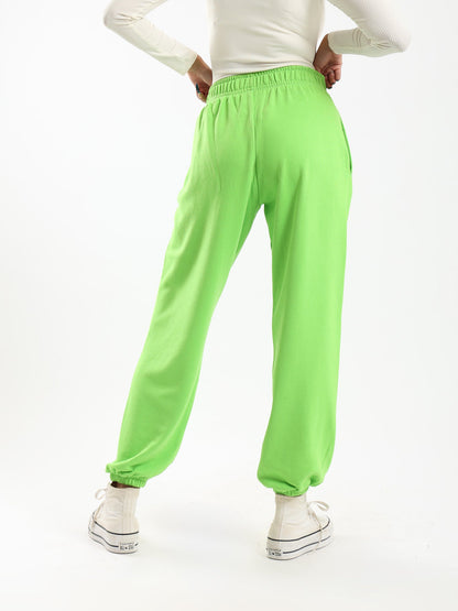 Sweatpants - Solid - With Hem