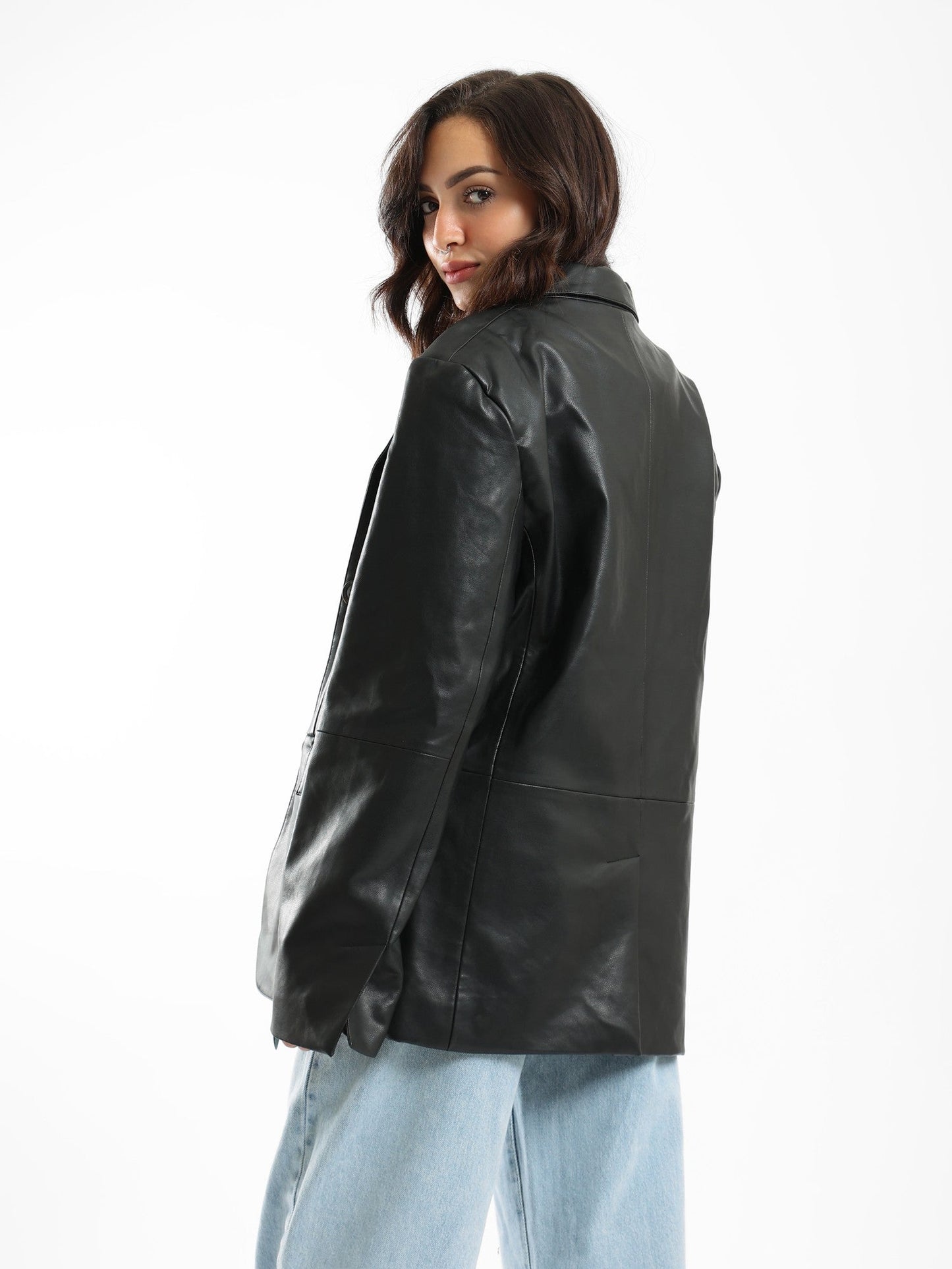 Shirt - Leather - Oversized