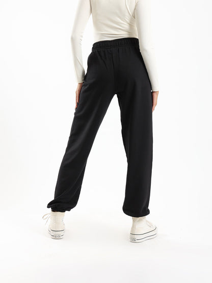 Sweatpants - Solid - With Hem