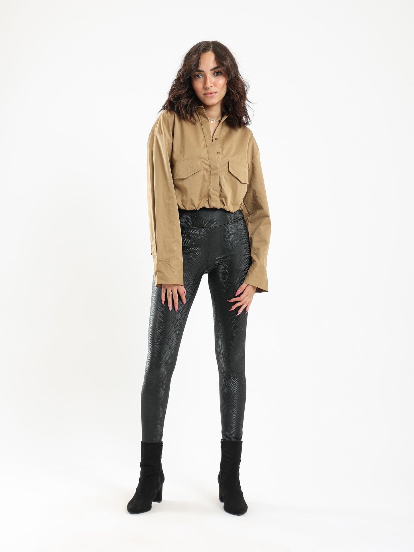 Shirt - Drawstring - Buttoned