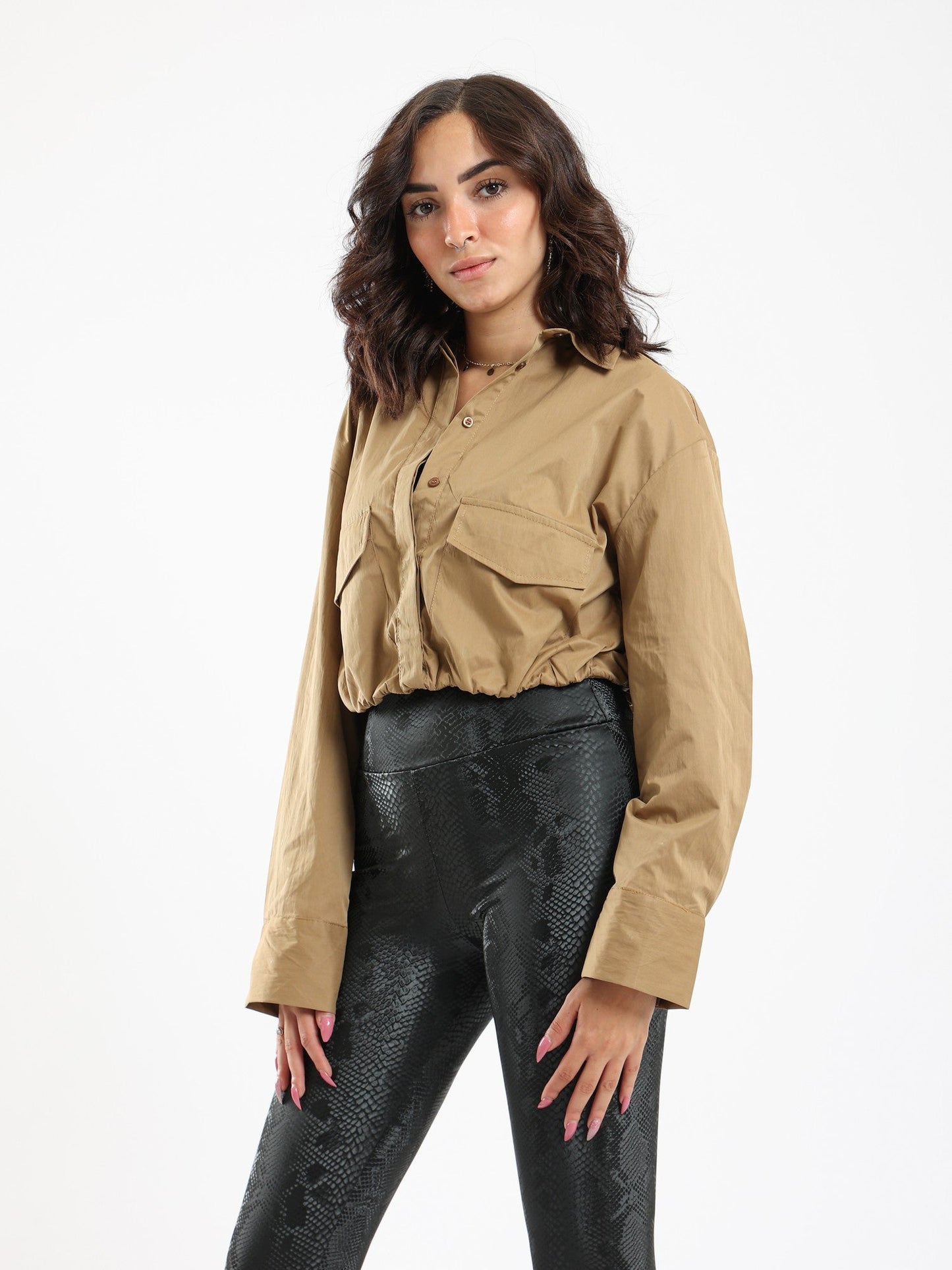 Shirt - Drawstring - Buttoned