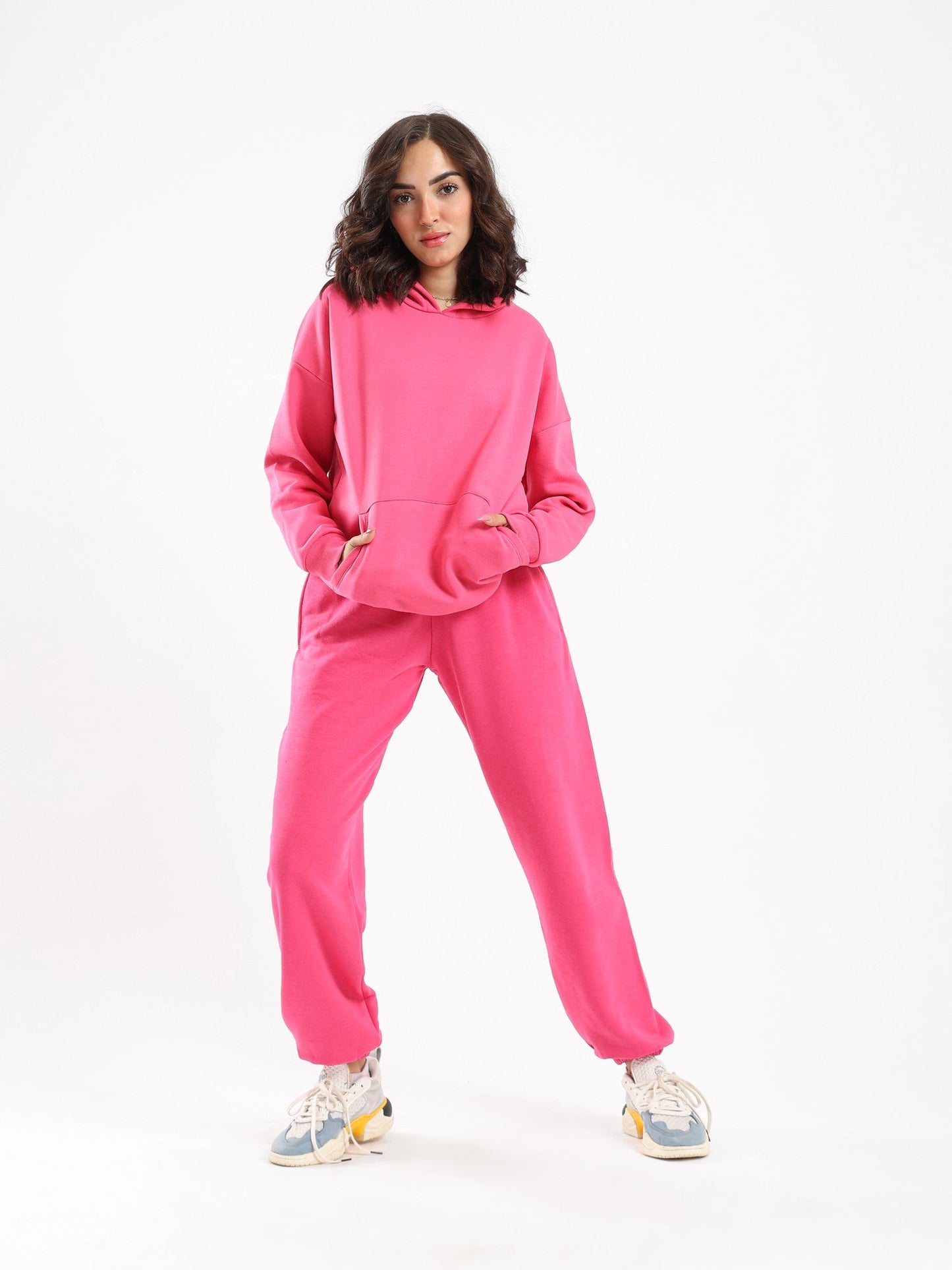 Sweatpants - Solid - With Hem