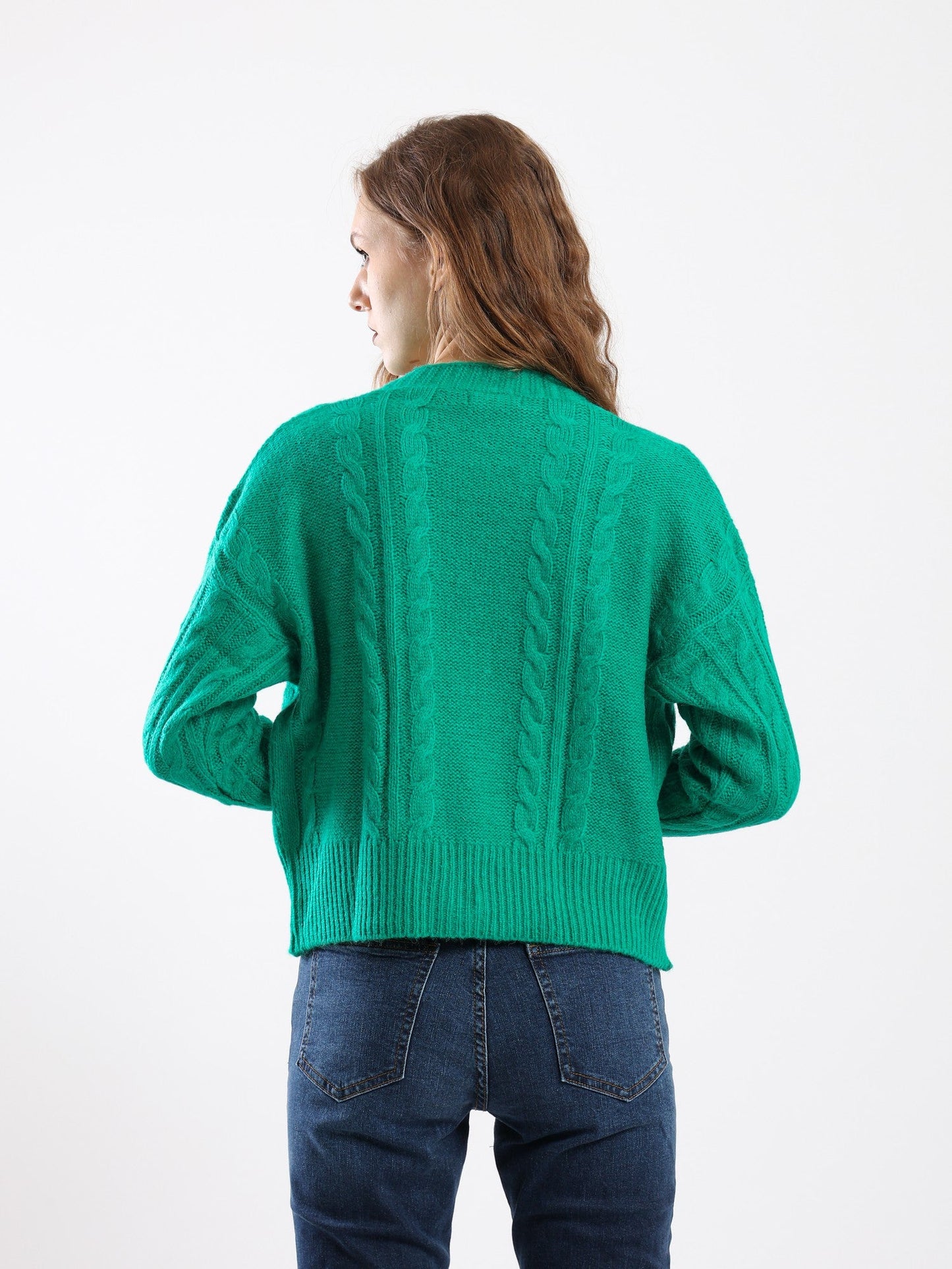 Sweater - Knitted - Front Buttons