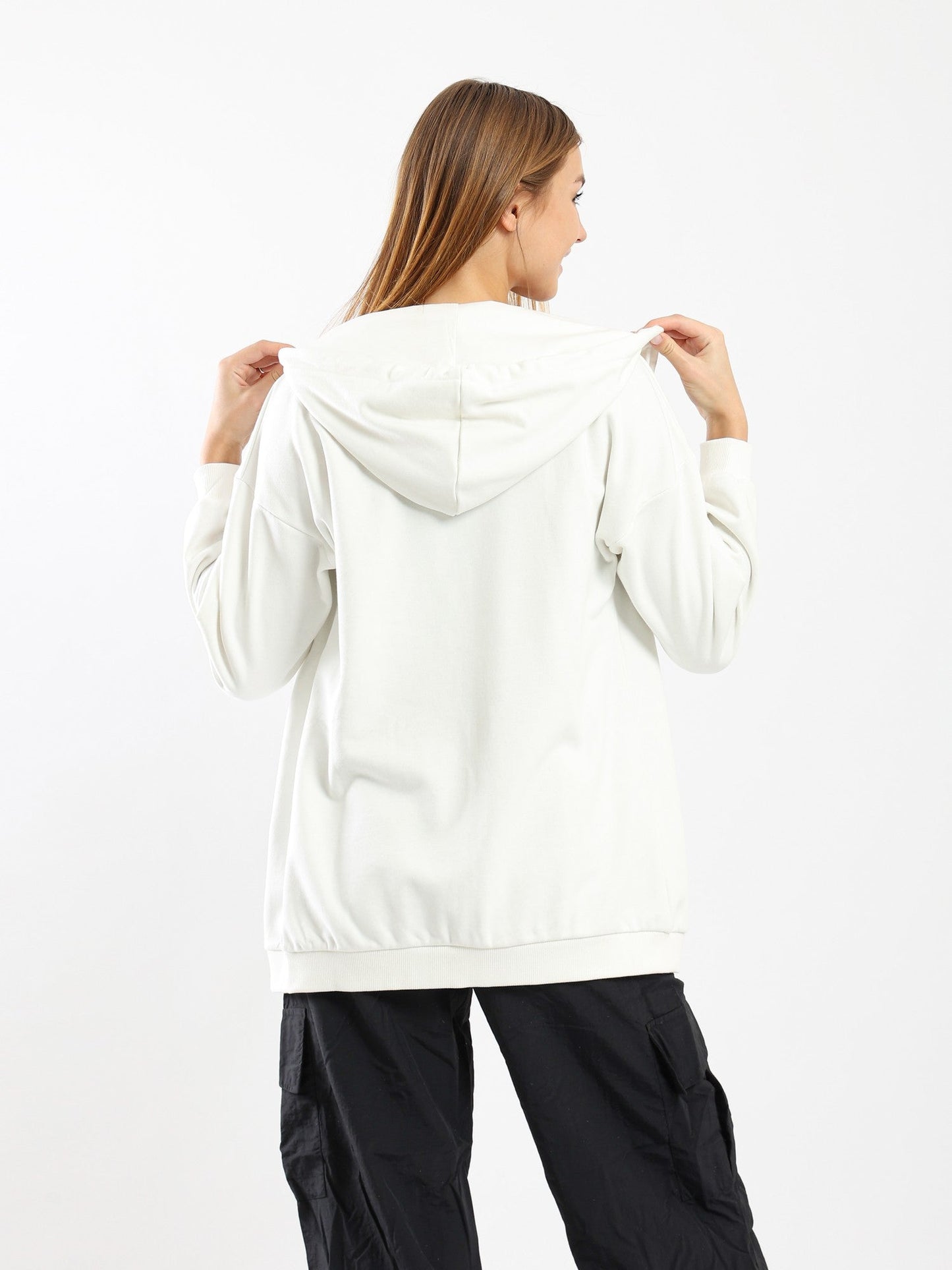 Sweatshirt - Basic - Hooded - Outlet