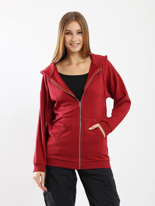 Sweatshirt - Basic - Hooded - Outlet