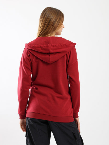 Sweatshirt - Basic - Hooded - Outlet