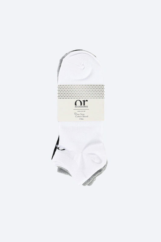 Socks - Low Cut - Set of 3