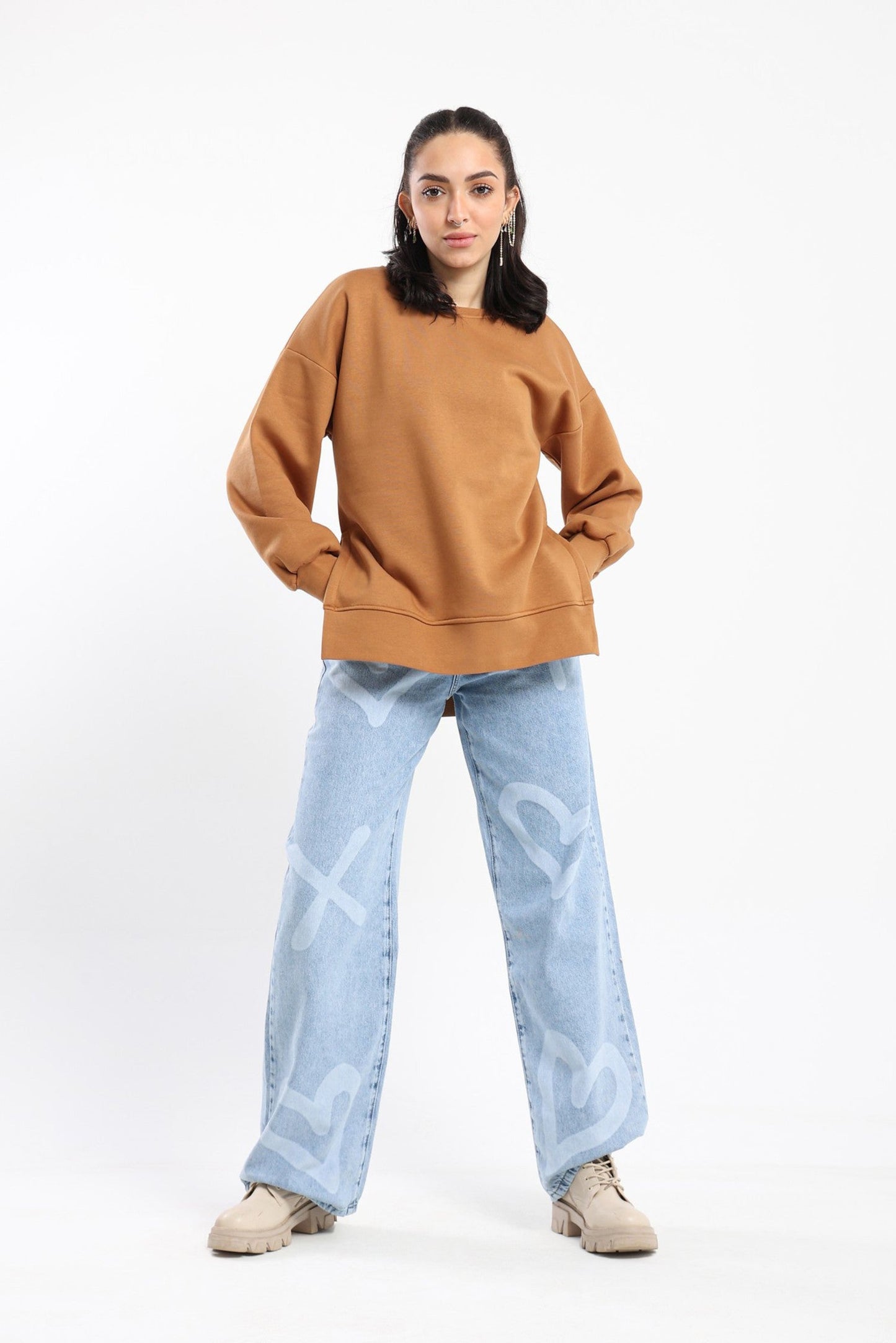 Top - High-Low - Oversized