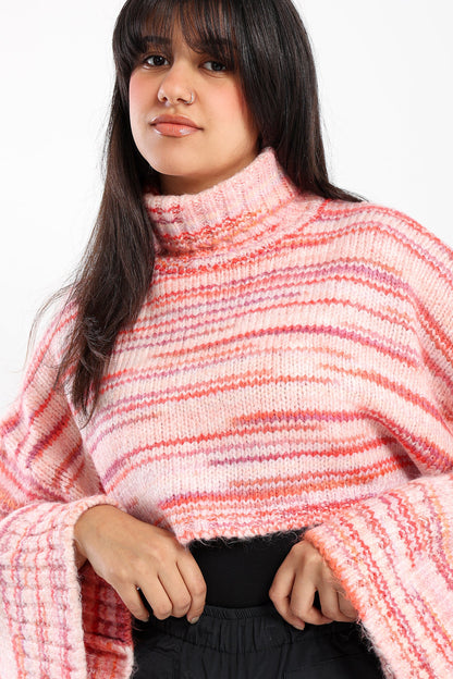 Melange Pullover - Cropped Design