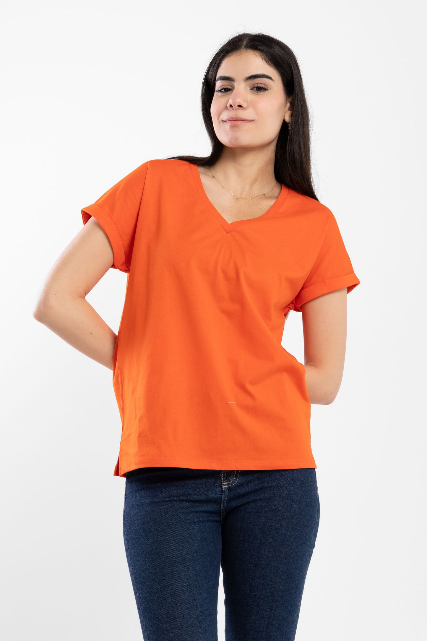 V Neck Tshirt - Outlet