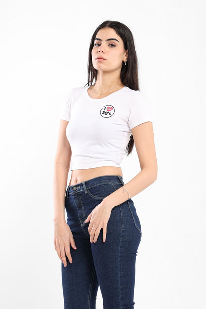 Top - "90s" Print - Outlet