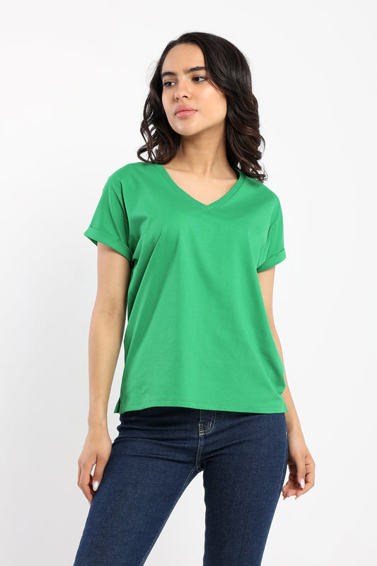 V Neck Tshirt - Outlet