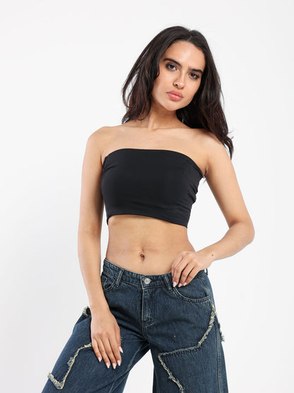 Tube Top - Basic - Cropped - Outlet