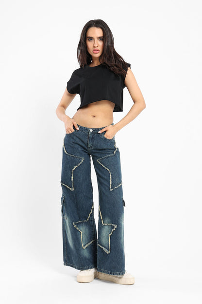Cropped Top - Cap Sleeves - Outlet