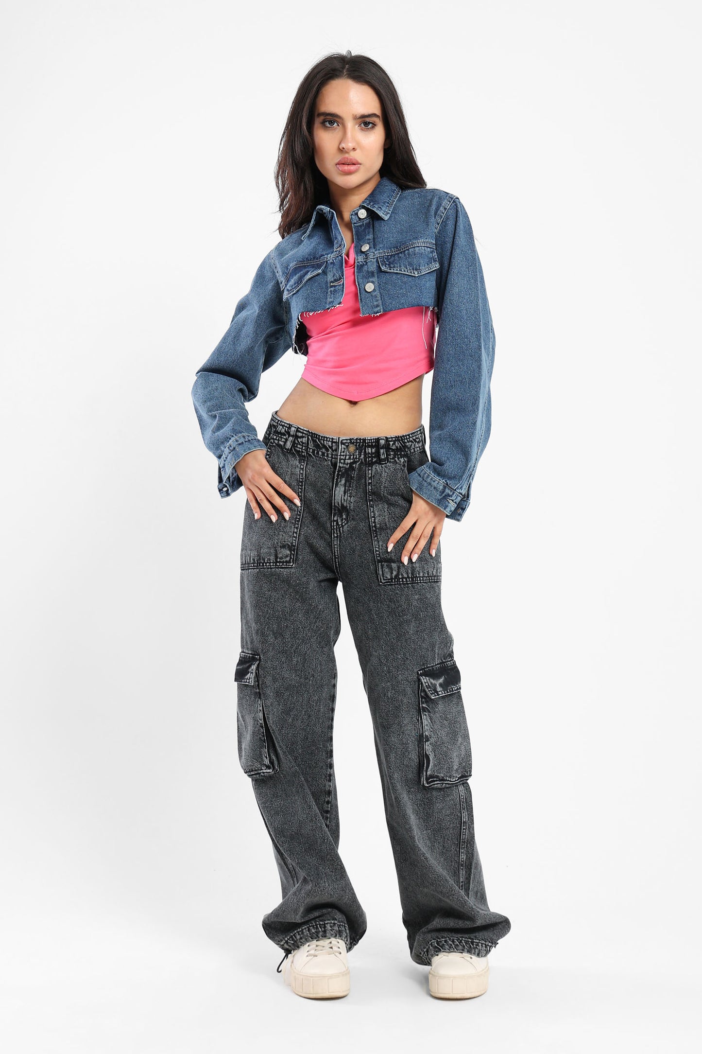 Basic Jacket Free Style Denim - Outlet