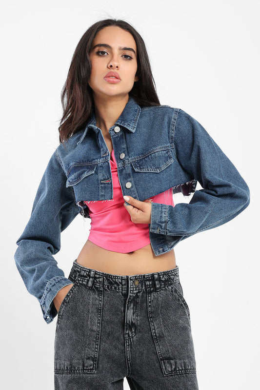 Basic Jacket Free Style Denim - Outlet