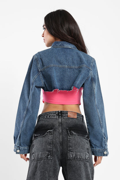 Basic Jacket Free Style Denim - Outlet