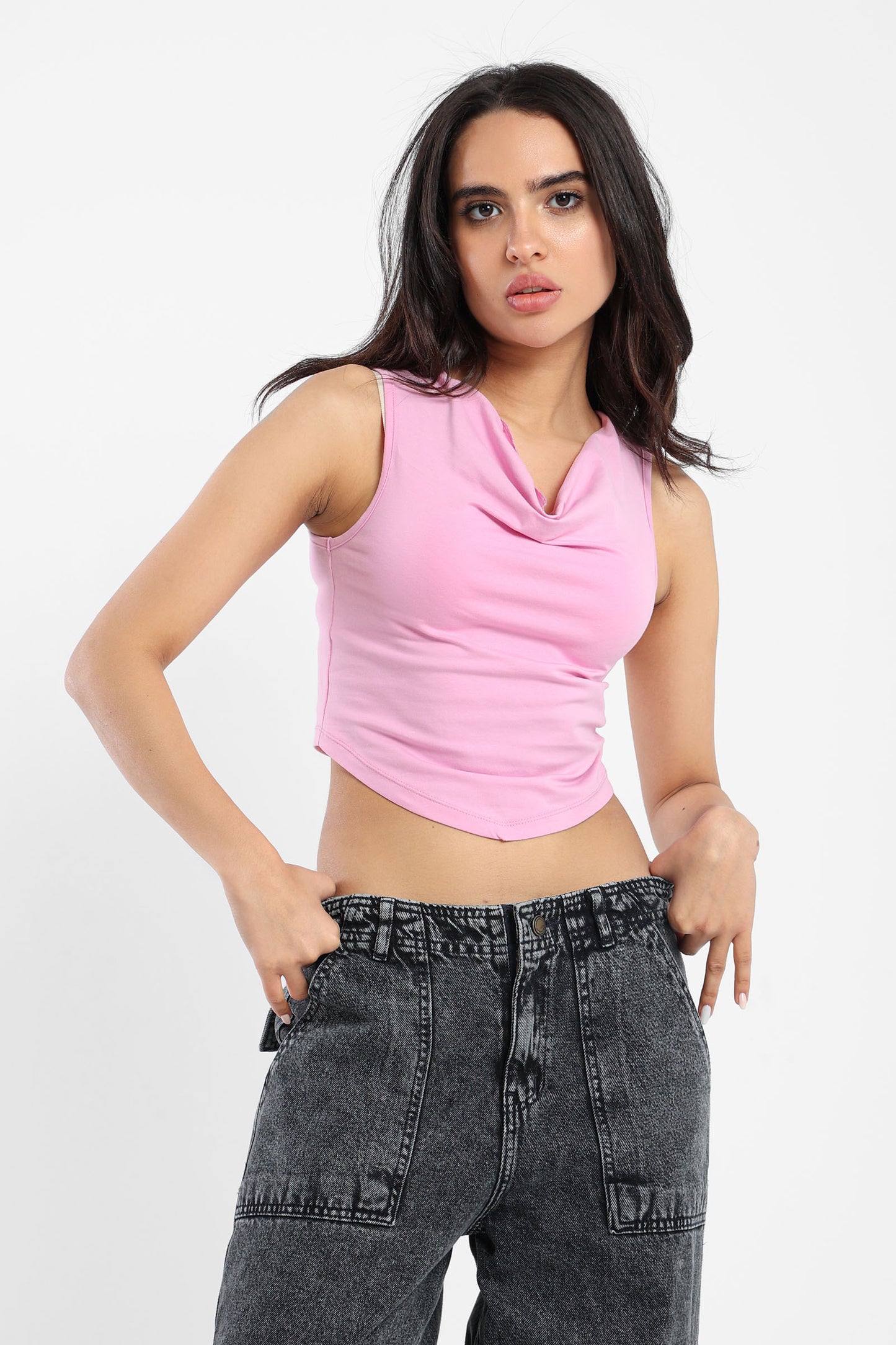 Basic Sleeveless Top Solid - Outlet
