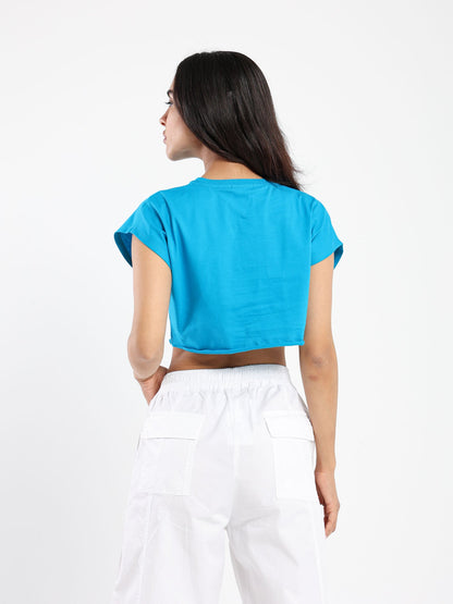 Cropped Top - Cap Sleeves - Outlet