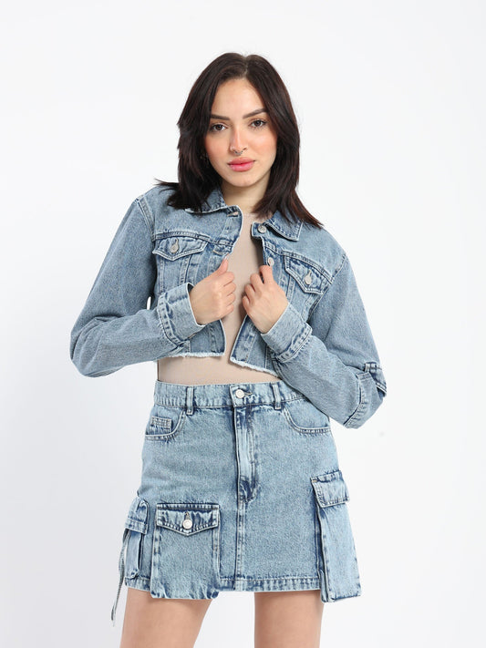 Denim Jacket - Cropped