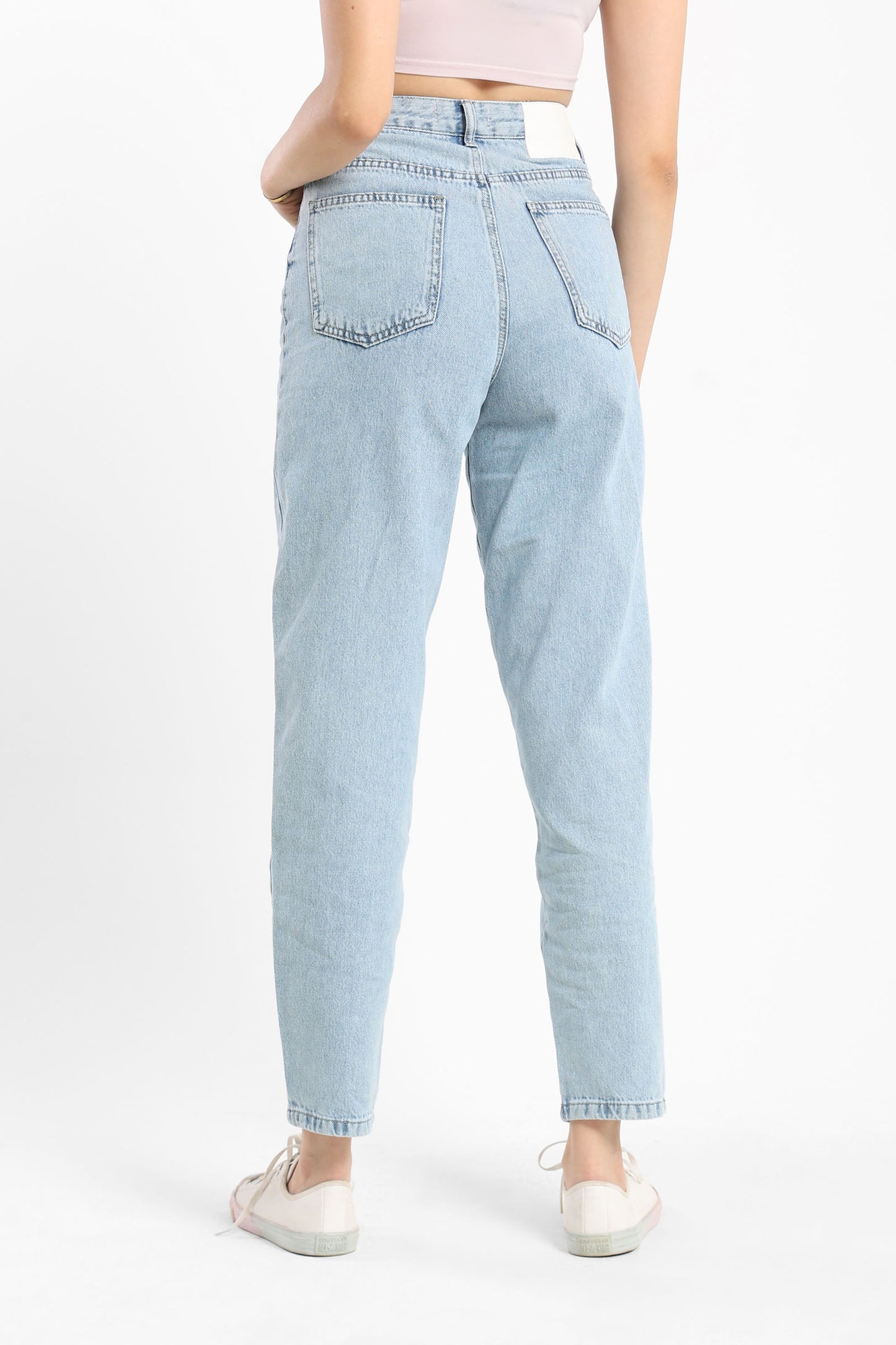 Jeans High-Waist Gaucho Jeans - Outlet