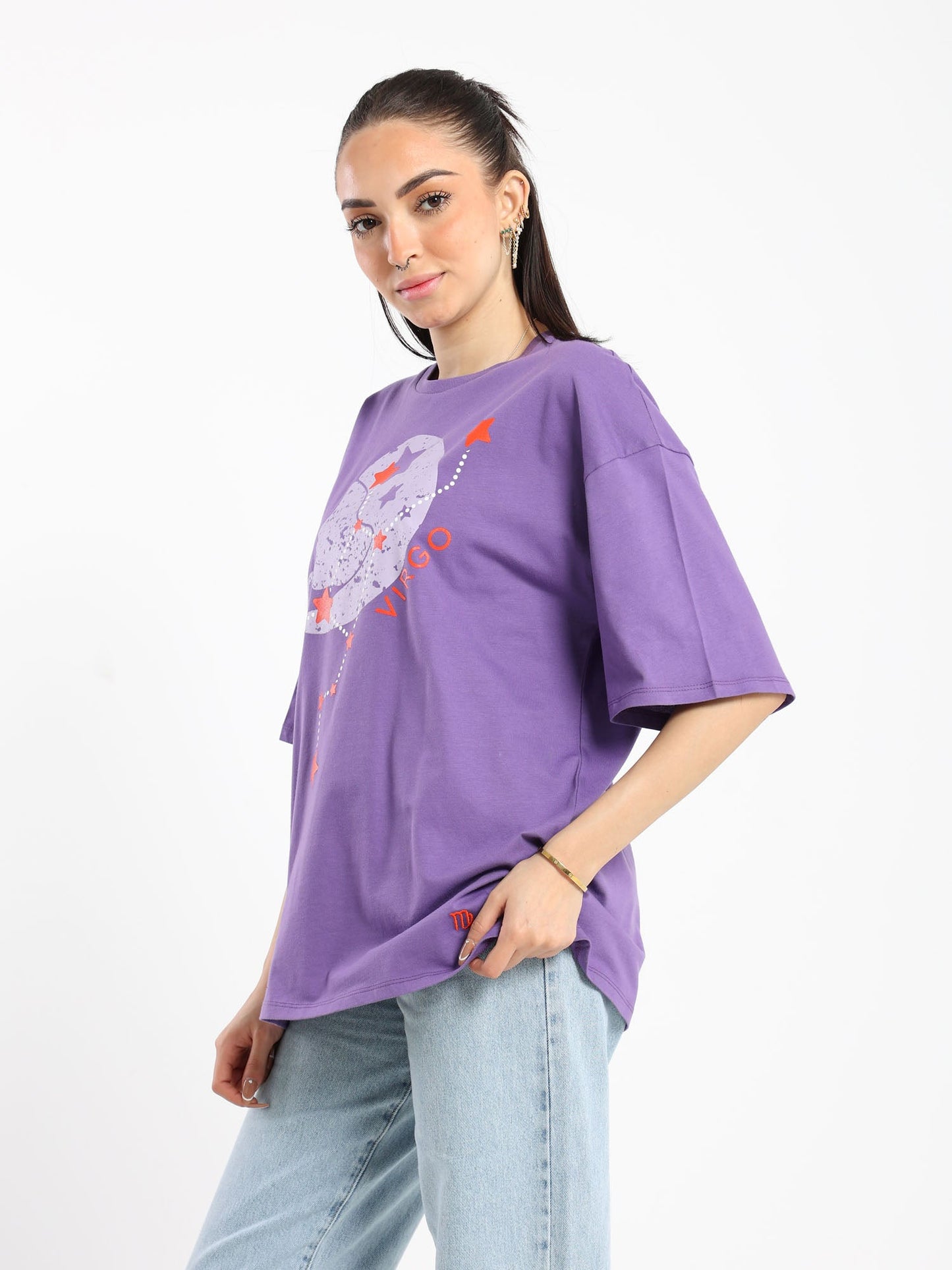 T-Shirt - Virgo Front Print - Outlet