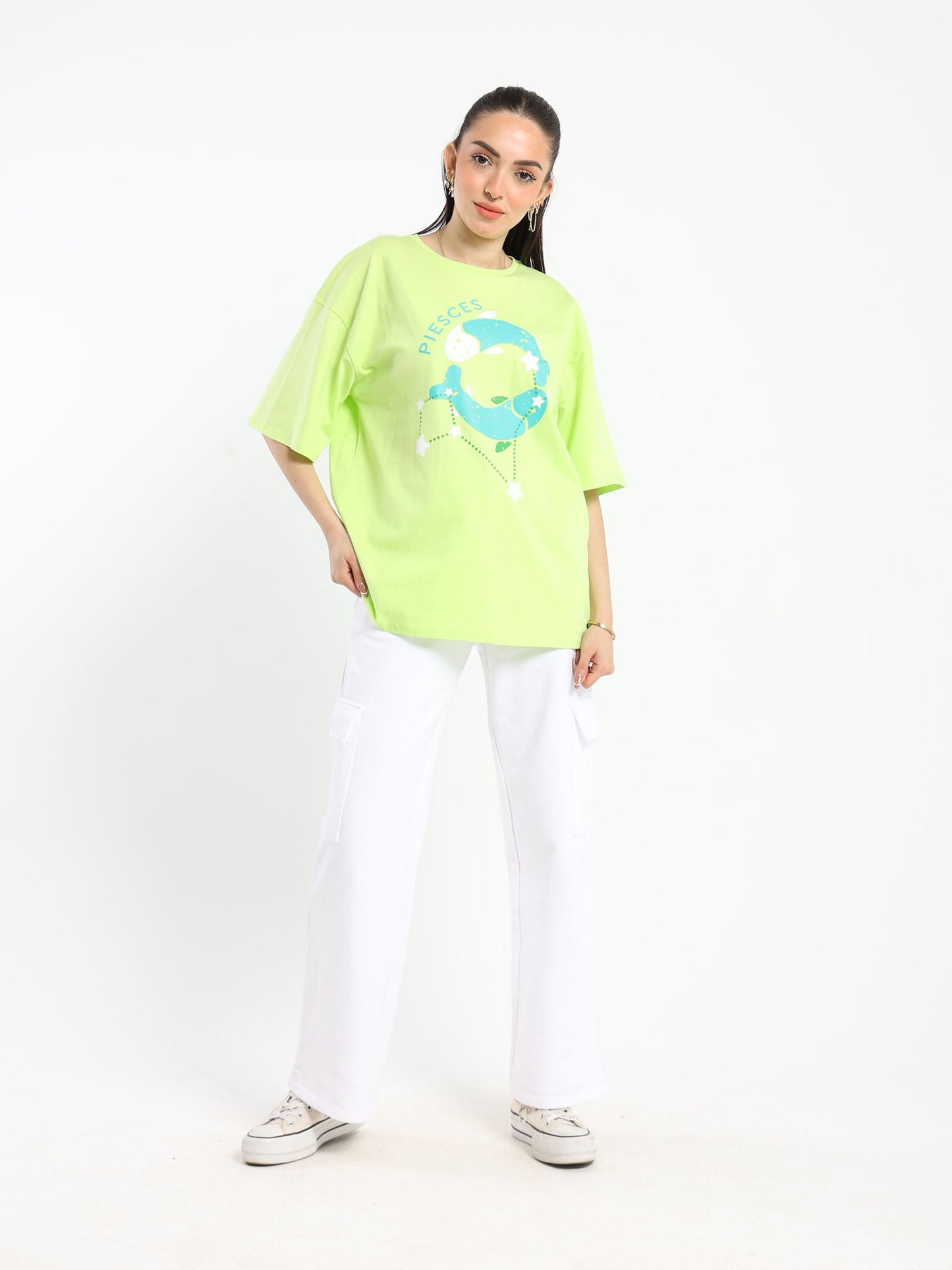 T-Shirt - Pisces Print - Outlet