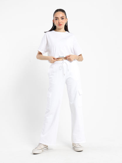 Drawstring Hem T-Shirt - Outlet