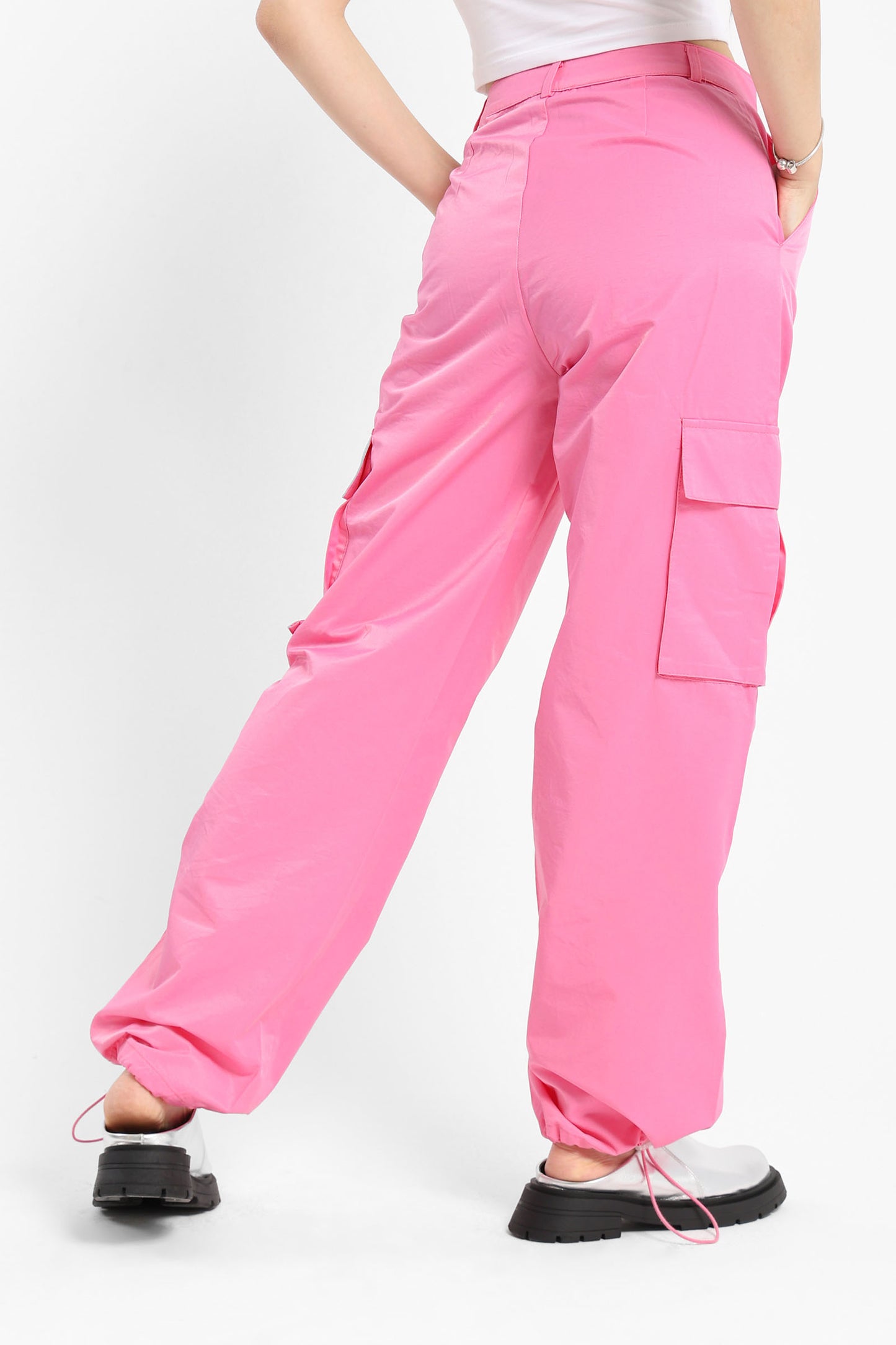 Pants Cargo With Drawstring - Outlet