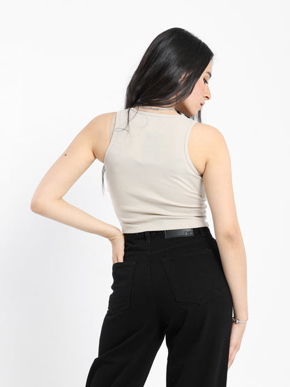 Sleeveless Corset Top - Outlet