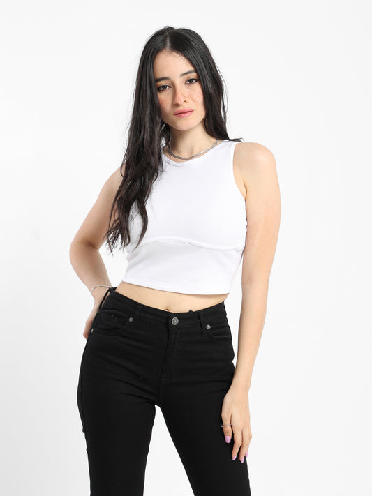 Sleeveless Corset Top - Outlet