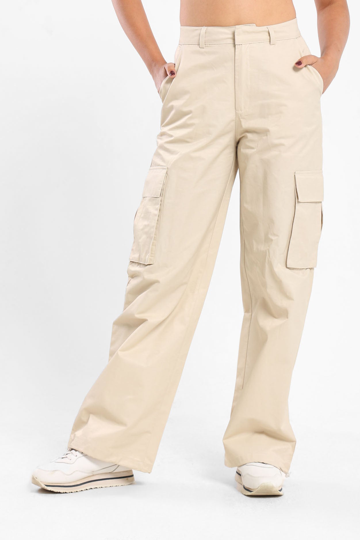 Pants Cargo With Drawstring - Outlet