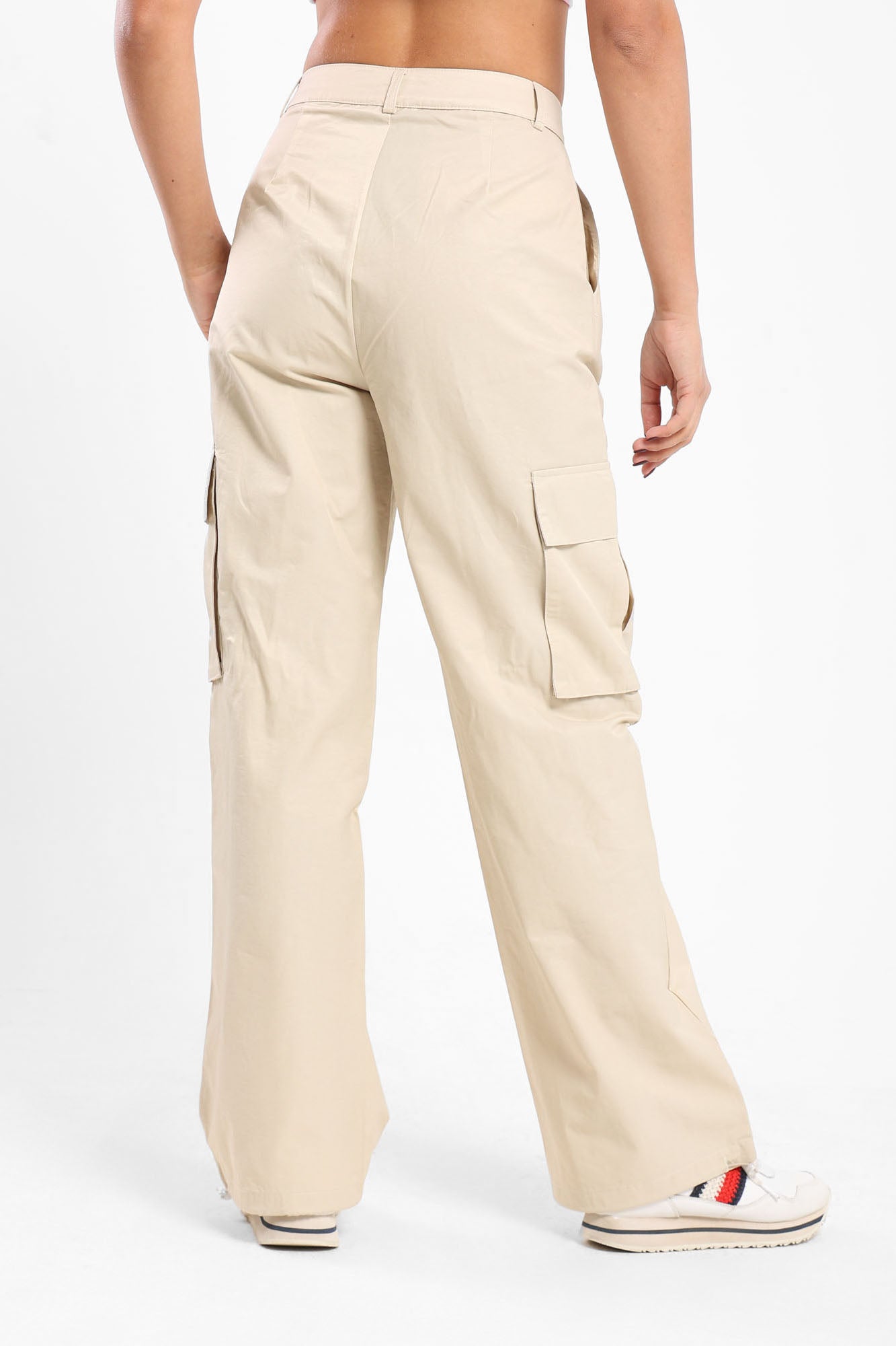 Pants Cargo With Drawstring - Outlet