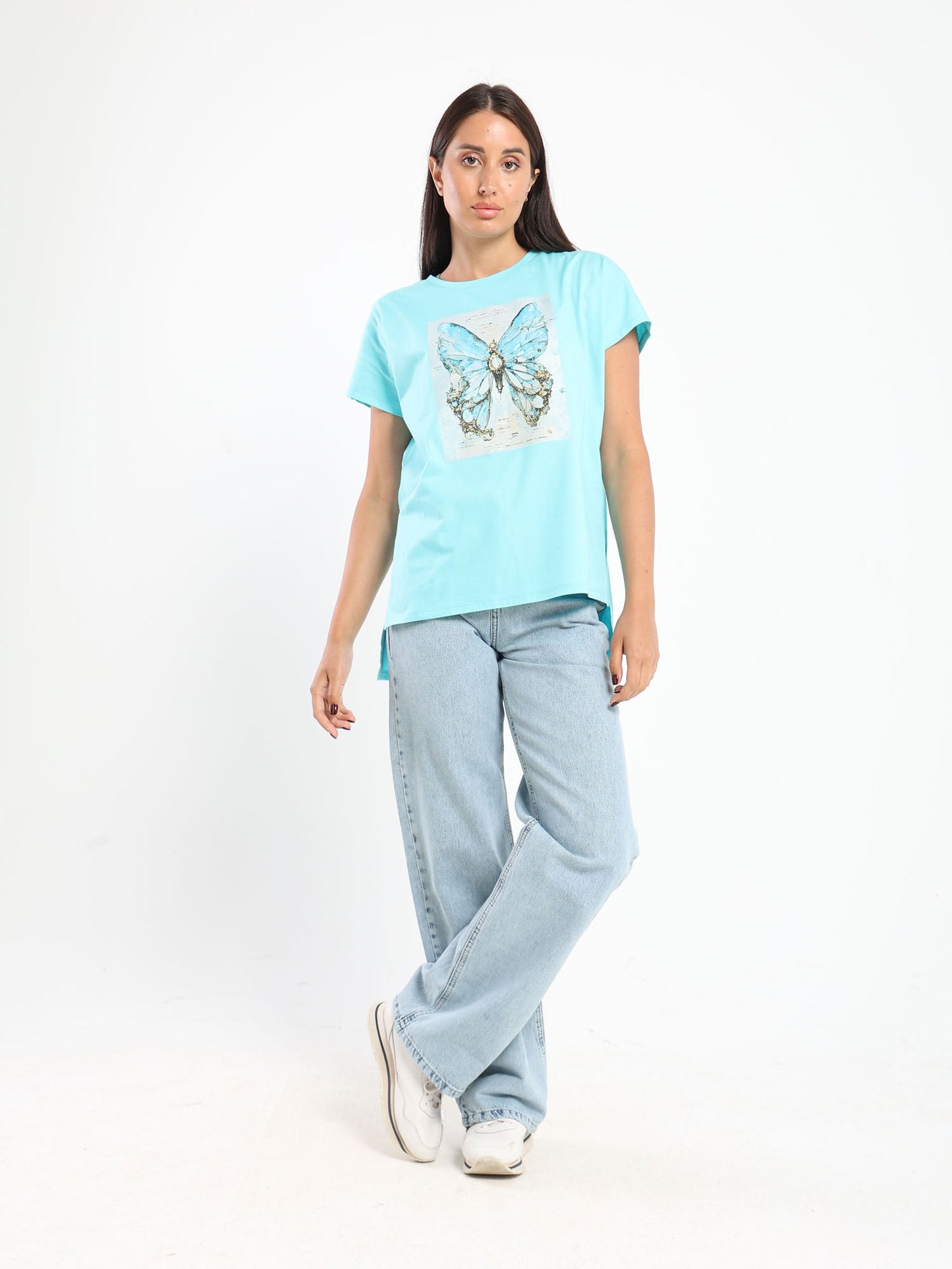 T-Shirt - Butterfly Print