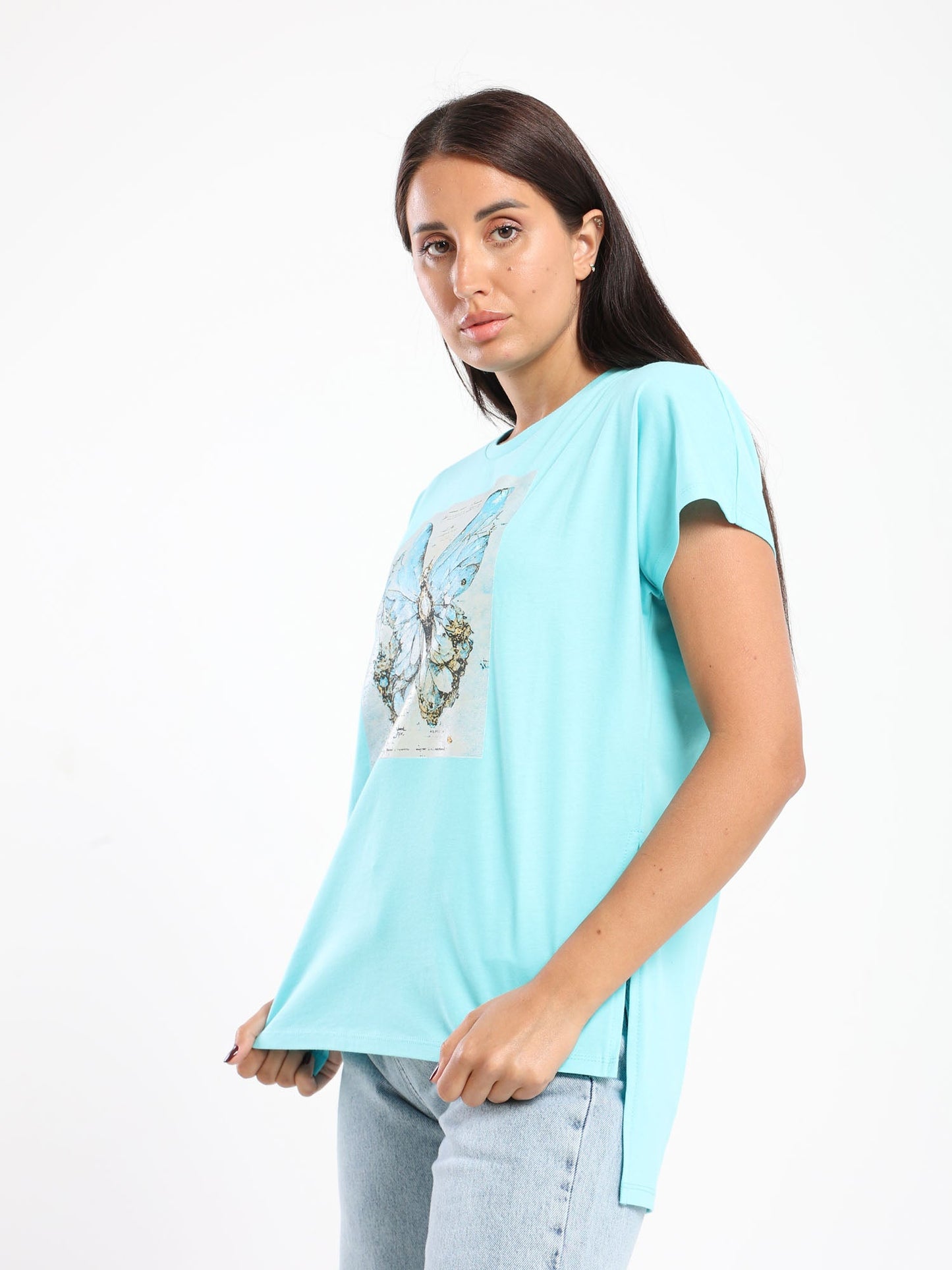 T-Shirt - Butterfly Print