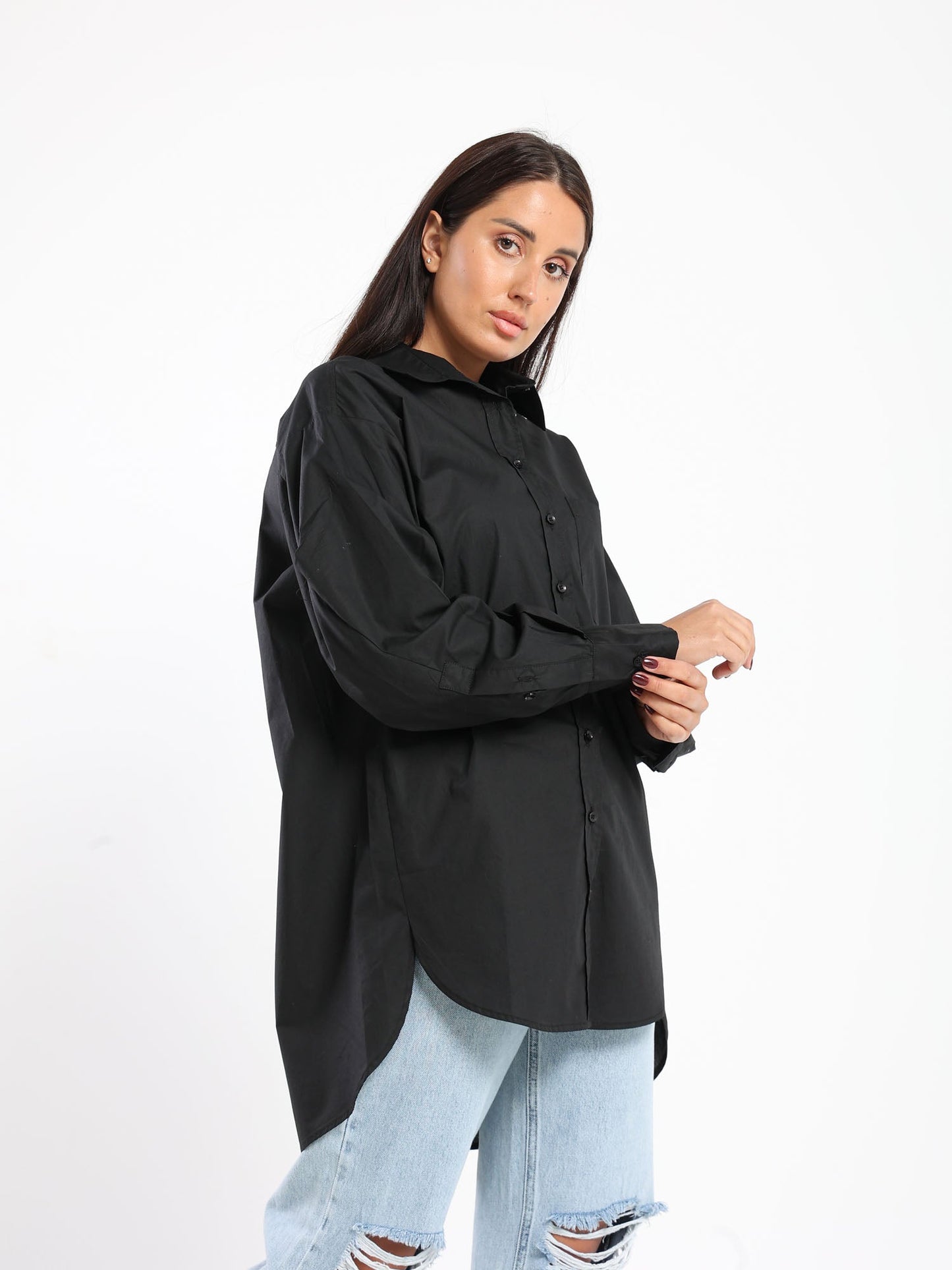 Shirt - Hi-Low - Oversized - Outlet