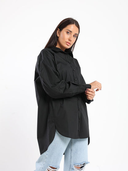 Shirt - Hi-Low - Oversized - Outlet