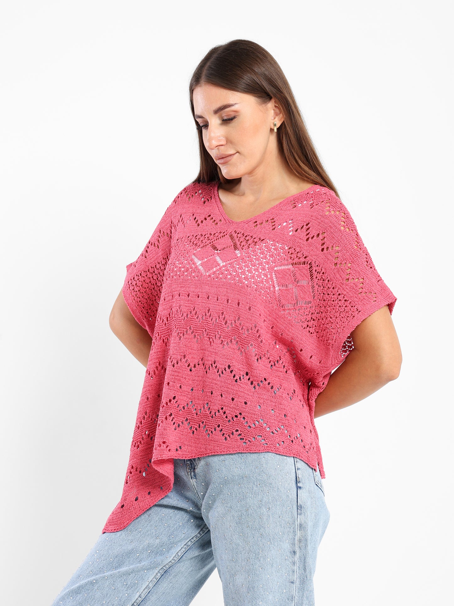 Crochet Oversized Top - Outlet