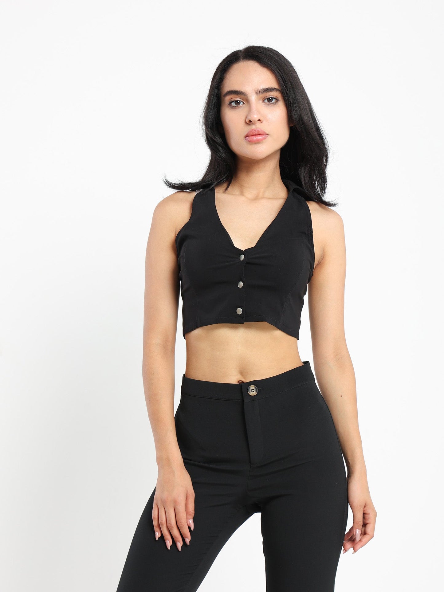 Jacket Halter Neck Vest - Outlet