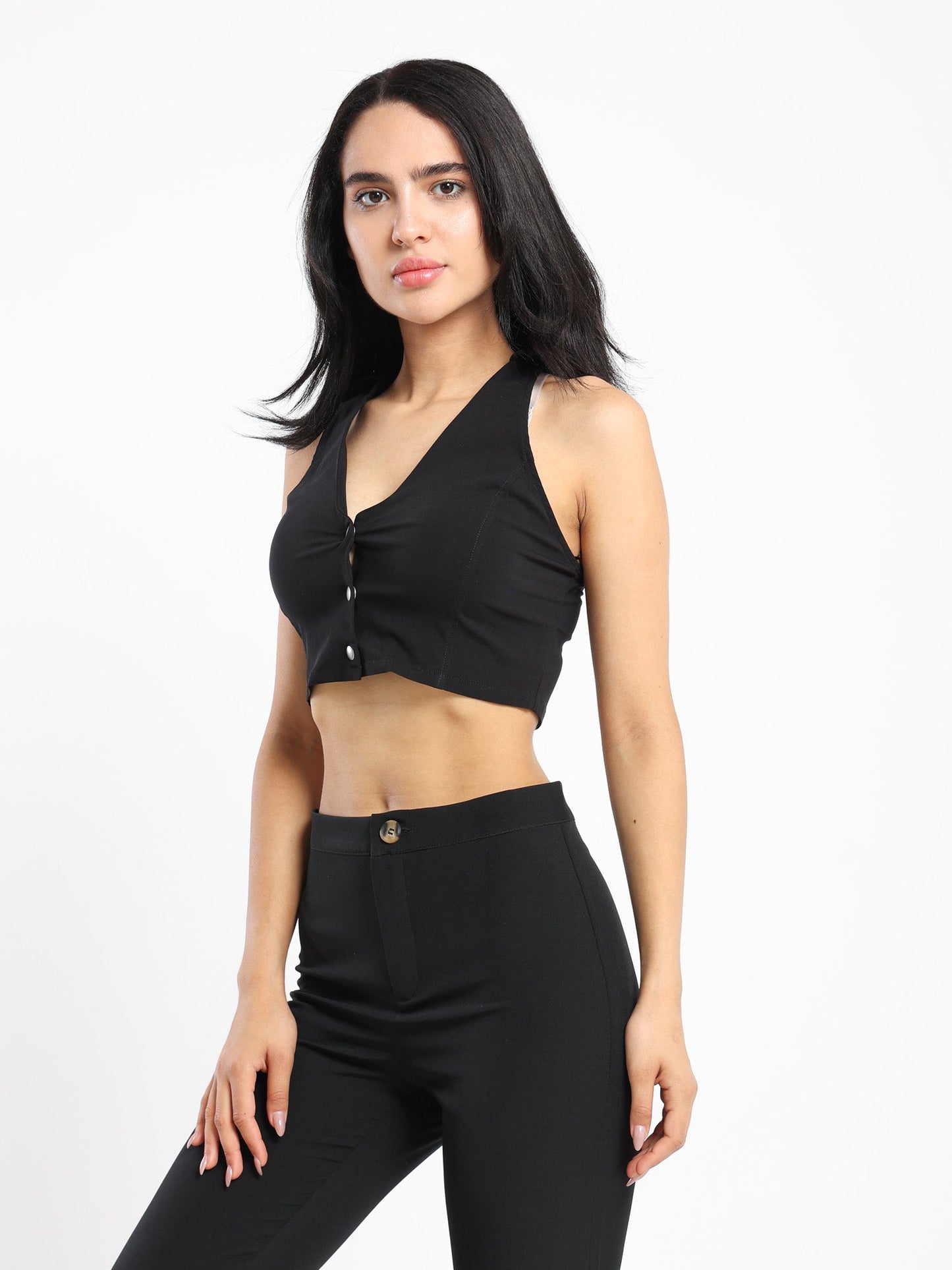 Jacket Halter Neck Vest - Outlet