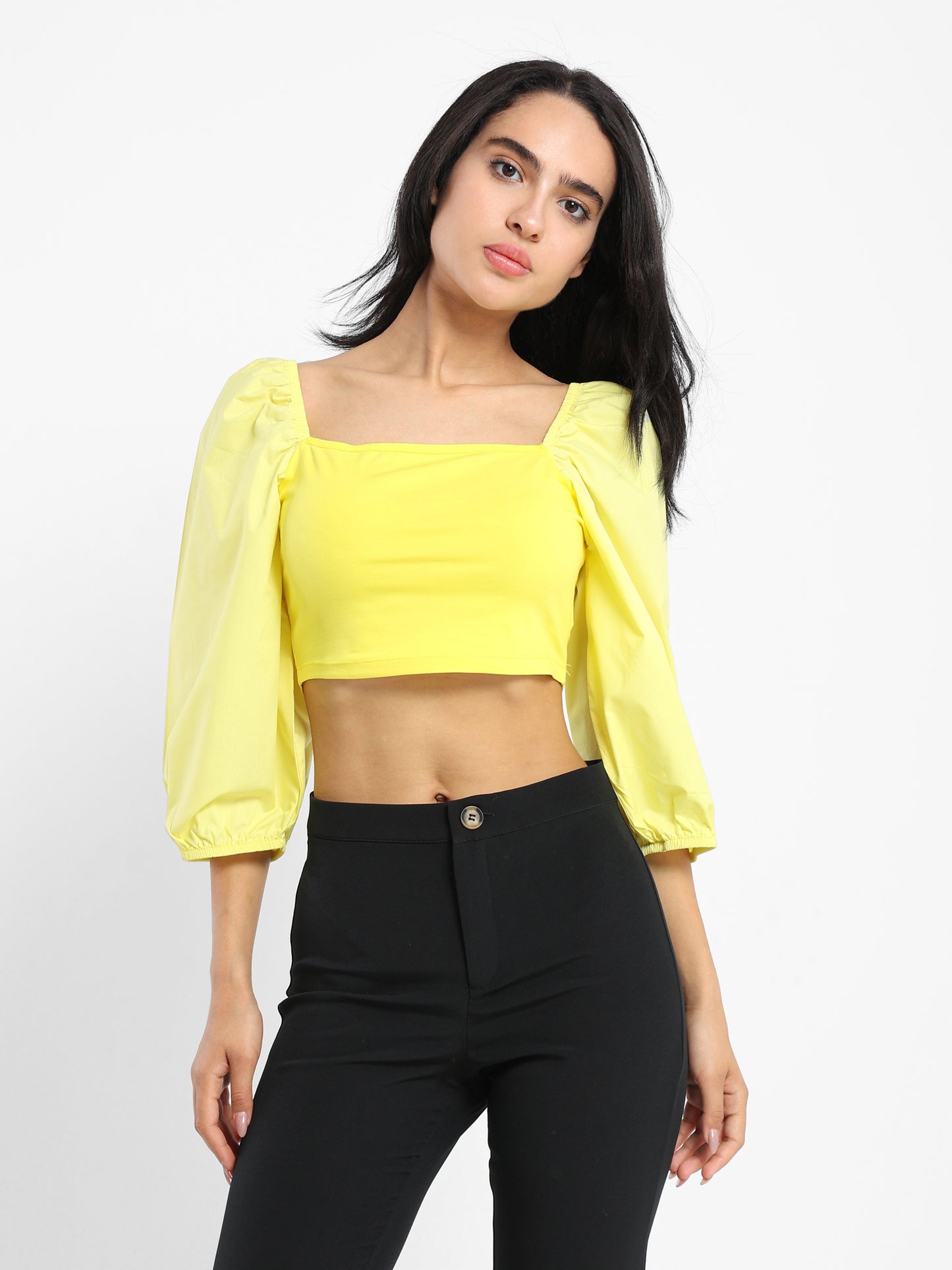 Poplin Sleeve Top - Outlet