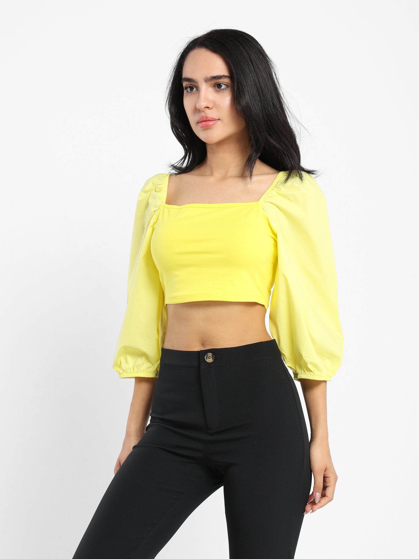 Poplin Sleeve Top - Outlet