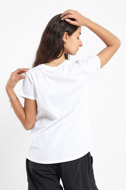 Ice Cream Glitter Print Tshirt - Outlet