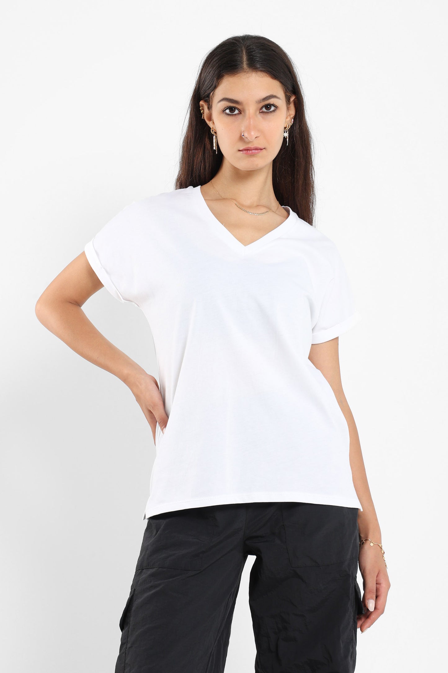 V Neck Tshirt - Outlet